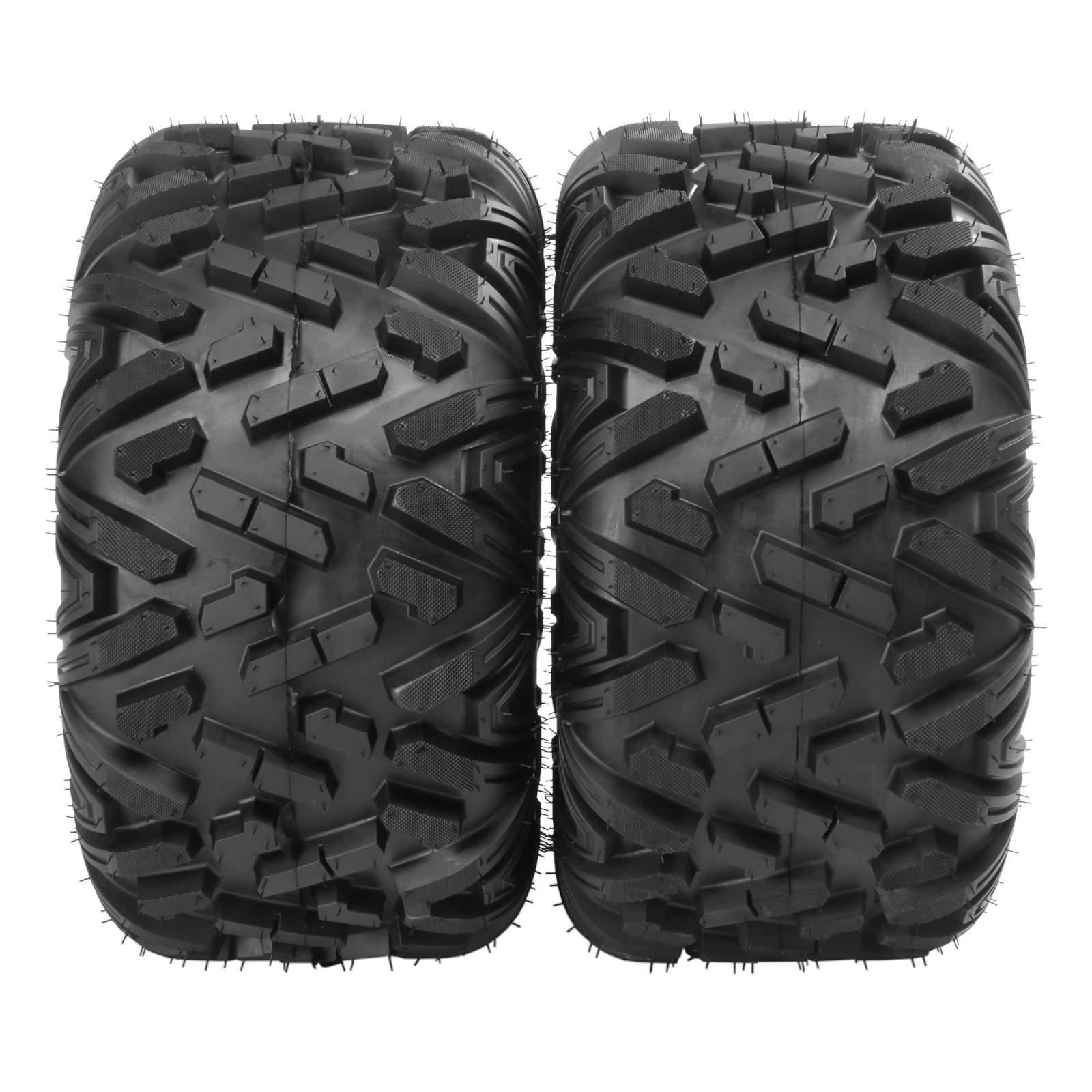 Two 24x11-10 ATV/UTV Tires All Terrain 6 Ply 24x11x10 Tubeless Left and Right