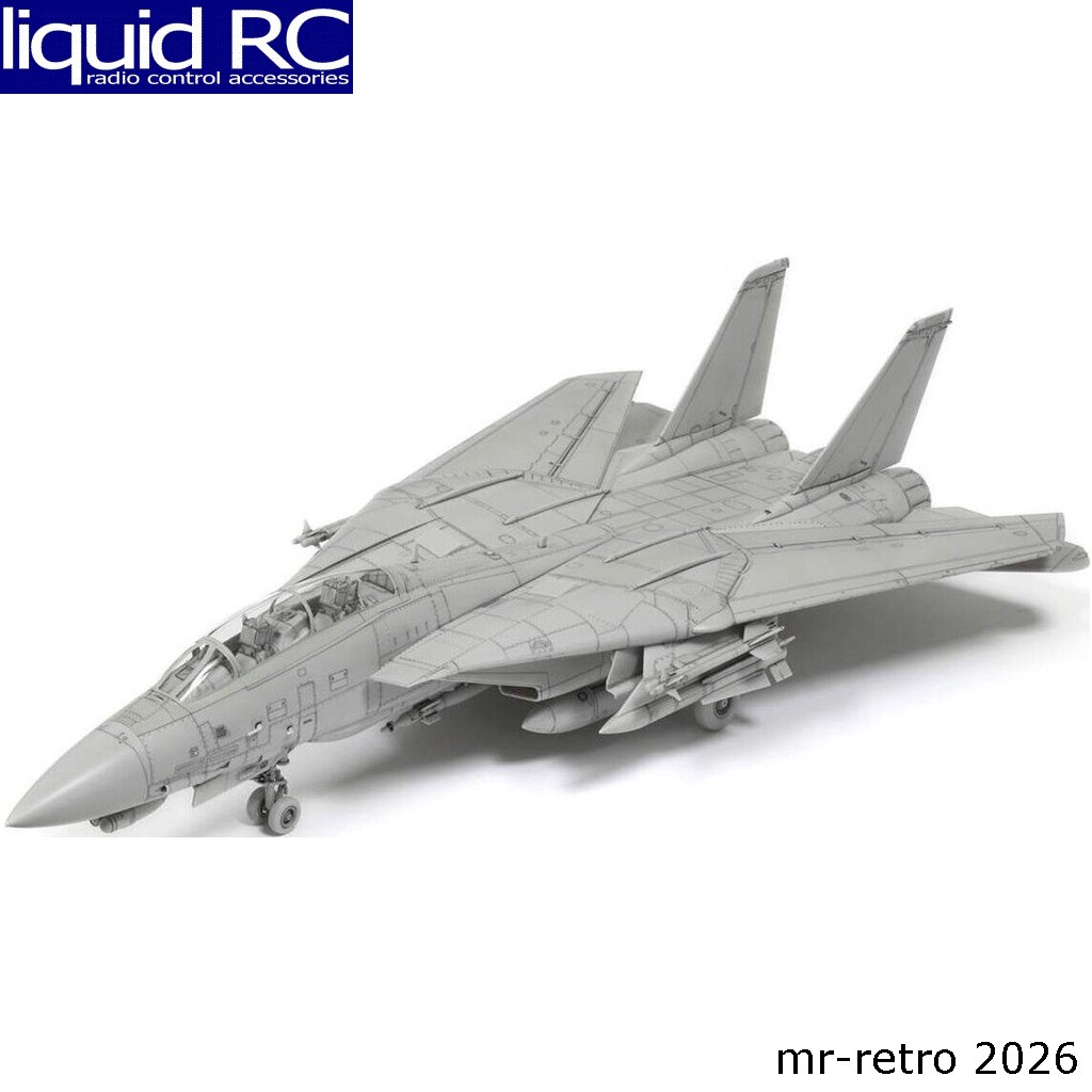 Tamiya USA TAM60795 1/72 Grumman F-14d Tomcat War Bird Plastic Model Kit
