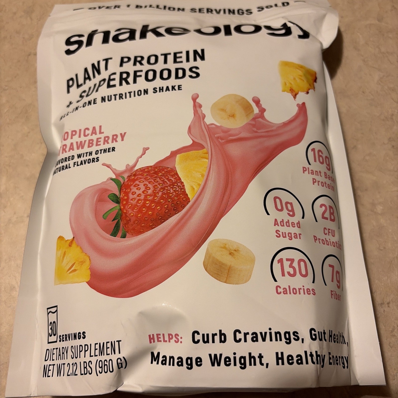 Shakeology Tropical Strawberry Plant-Based Vegan