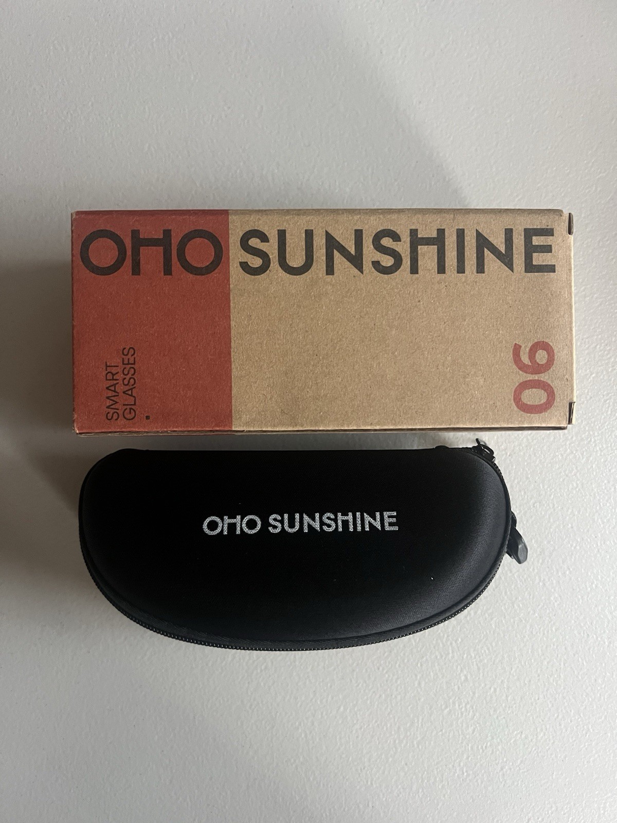 OHO Sunshine Bluetooth 5.2 Smart Audio Glasses Blue Mirror Lens w/ Case OHO Sunshine Bluetooth 5.2 Smart Audio Glasses Blue Mirror Lens w/ Case