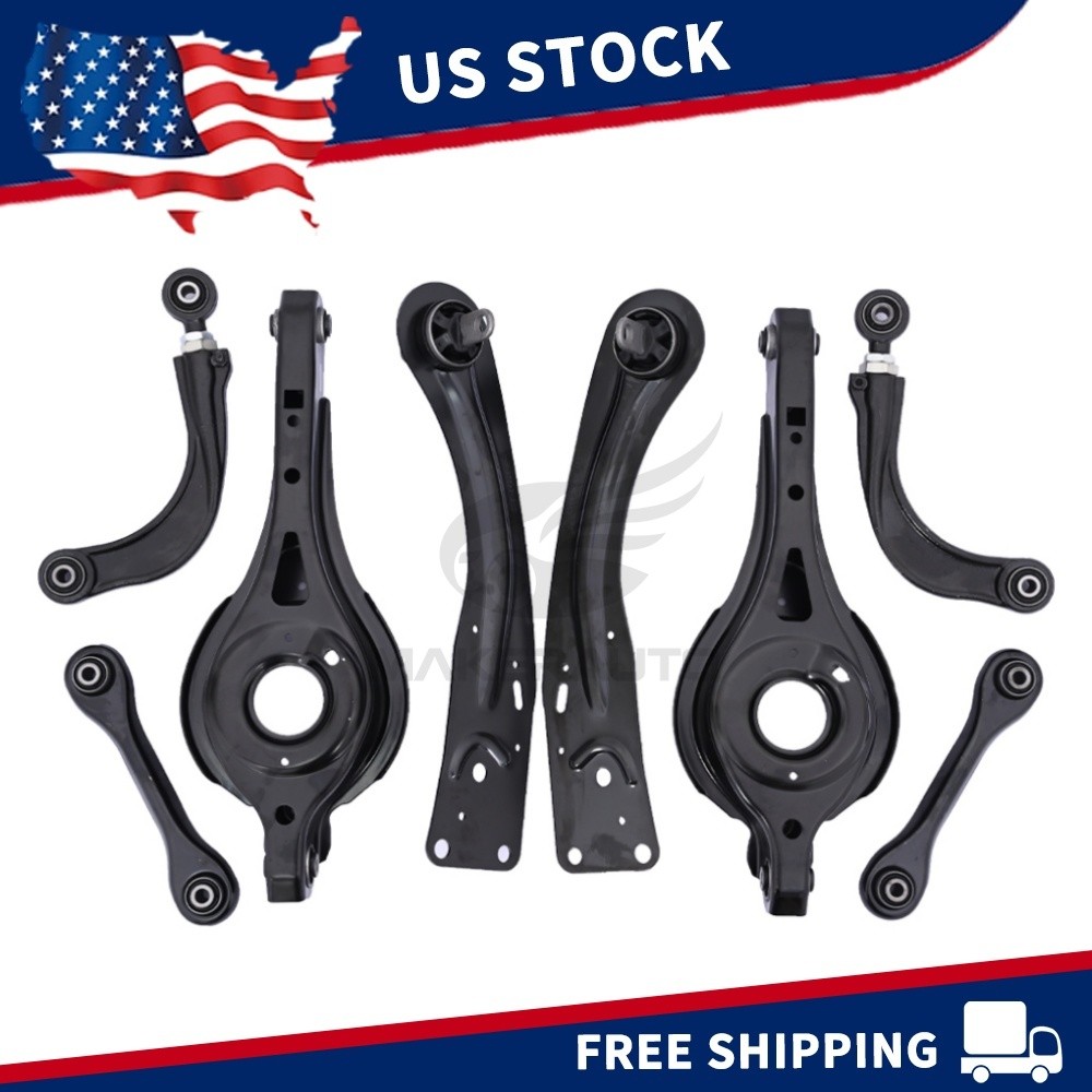8Pcs Rear Suspension Control Arms w/Bushings Kit for Ford Escape 2013-2019