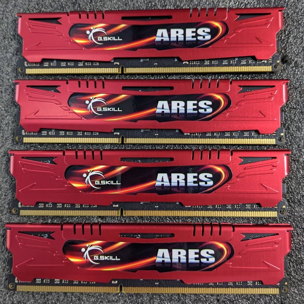 G.SKILL ARES DDR3 32GB (8GBx4) Overclocked memory, No voltage, Tested