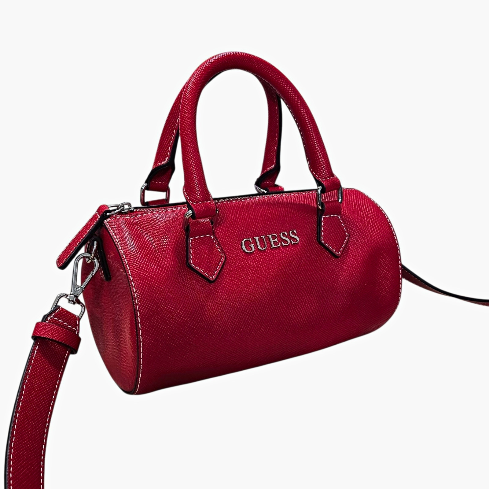 GUESS Barrel Cherry Anessa Crossbody Handbag Guess Red Shoulder Bag NEW *Read