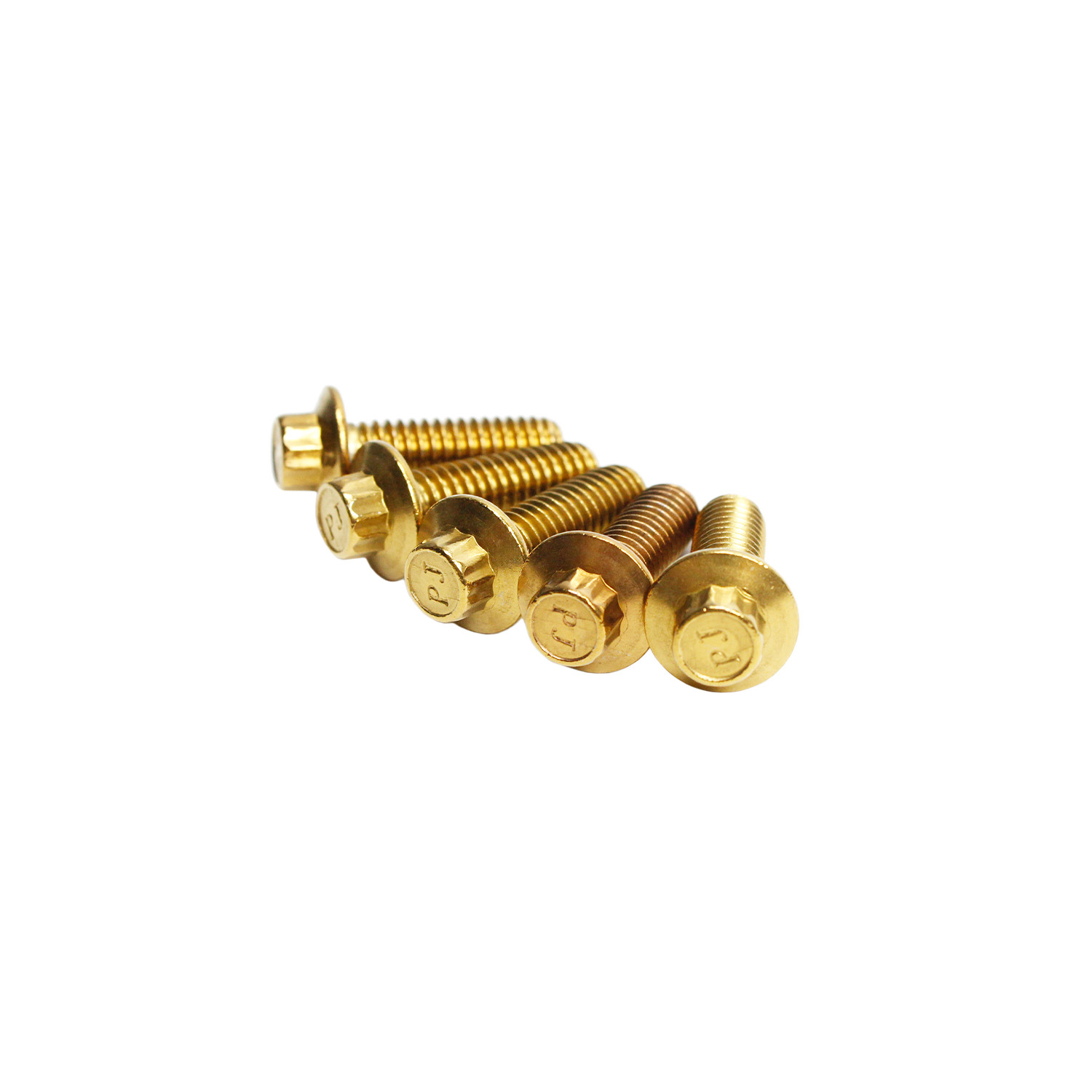 5PCS Gold 5/16\