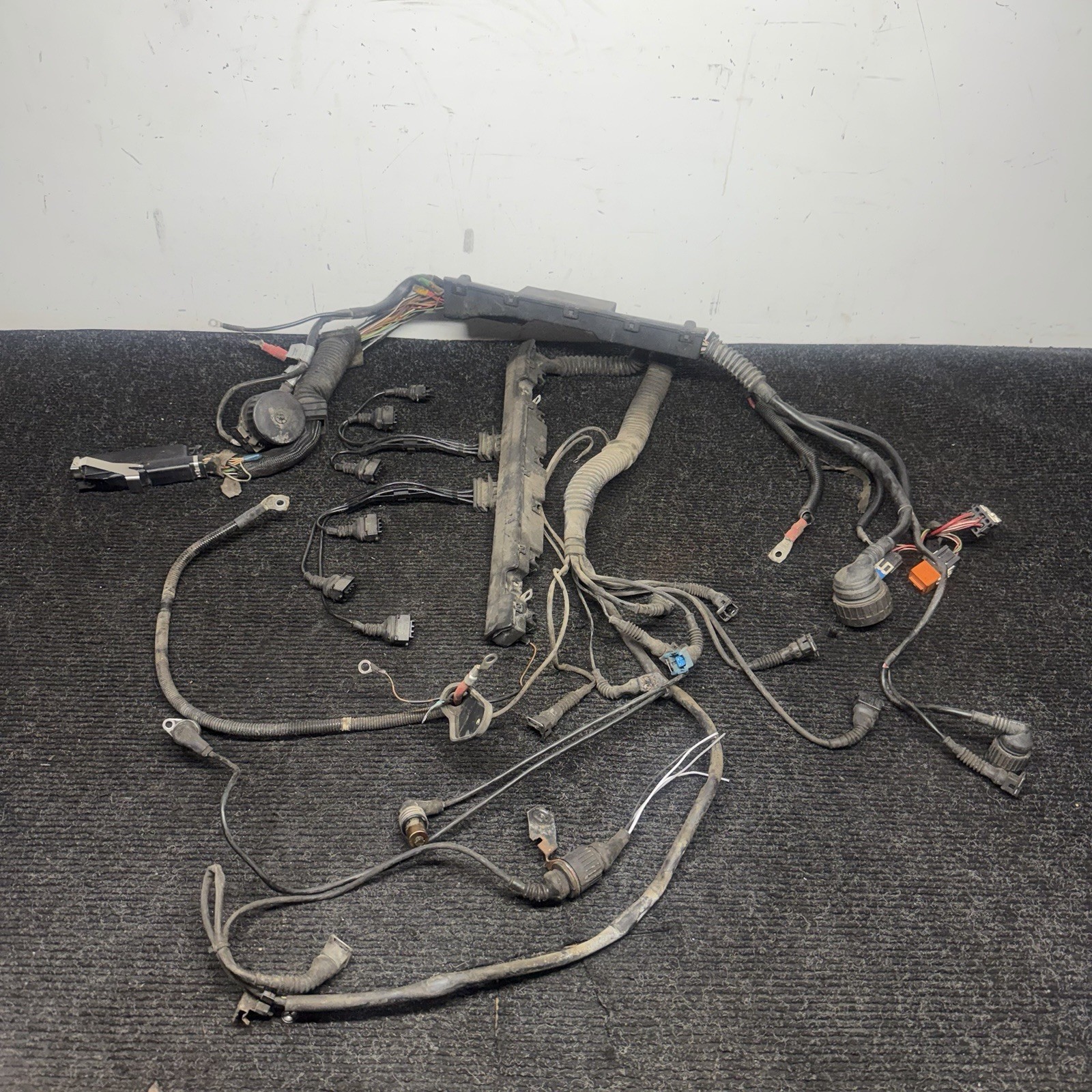 ☑️ OEM BMW Genuine 92-95 BMW E36 M50 Non Vanos Manual Engine Wiring Harness Obd1