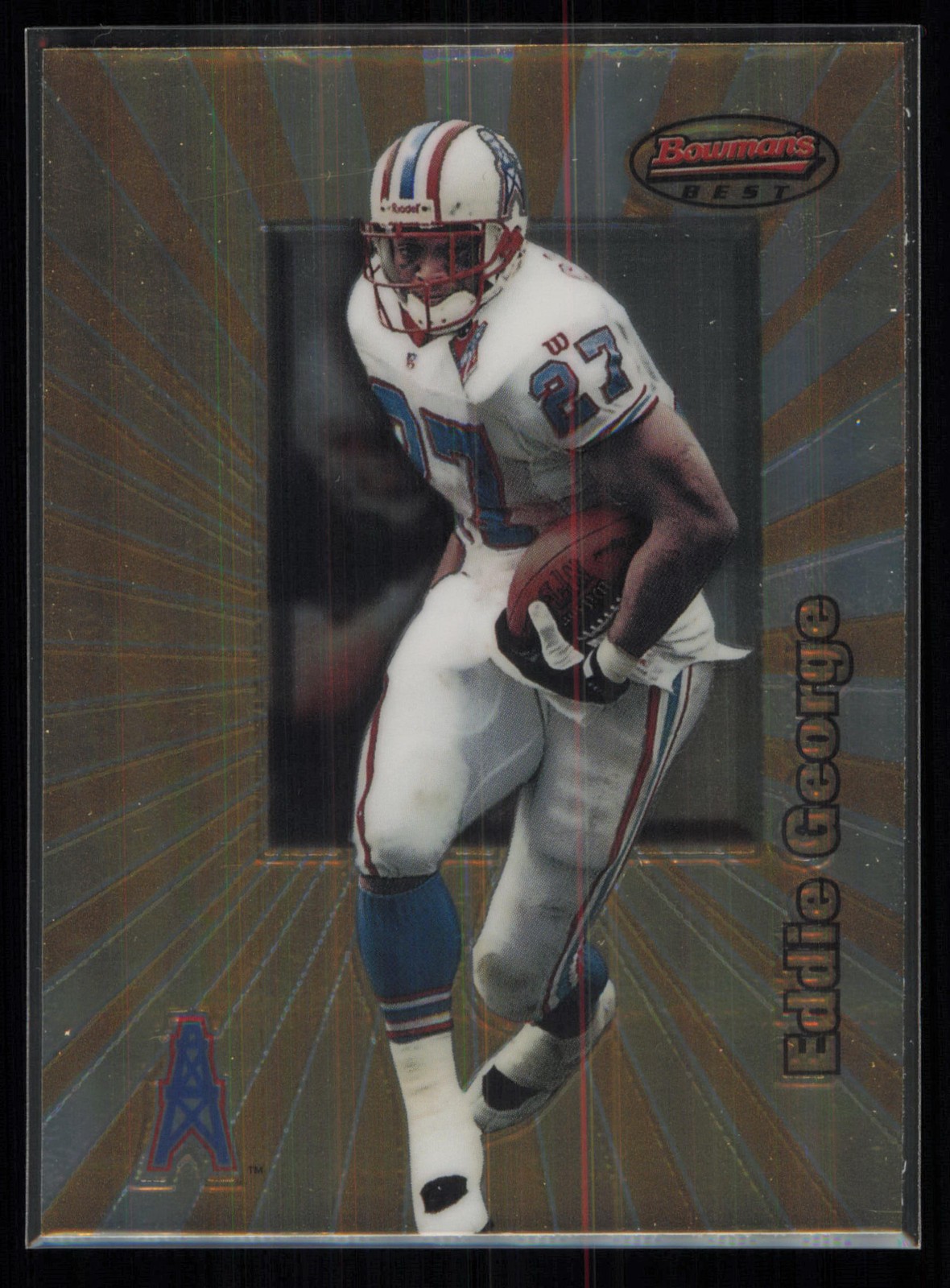 1998 Bowman\'s Best #27 Eddie George 1998 Bowman\'s Best #27 Eddie George