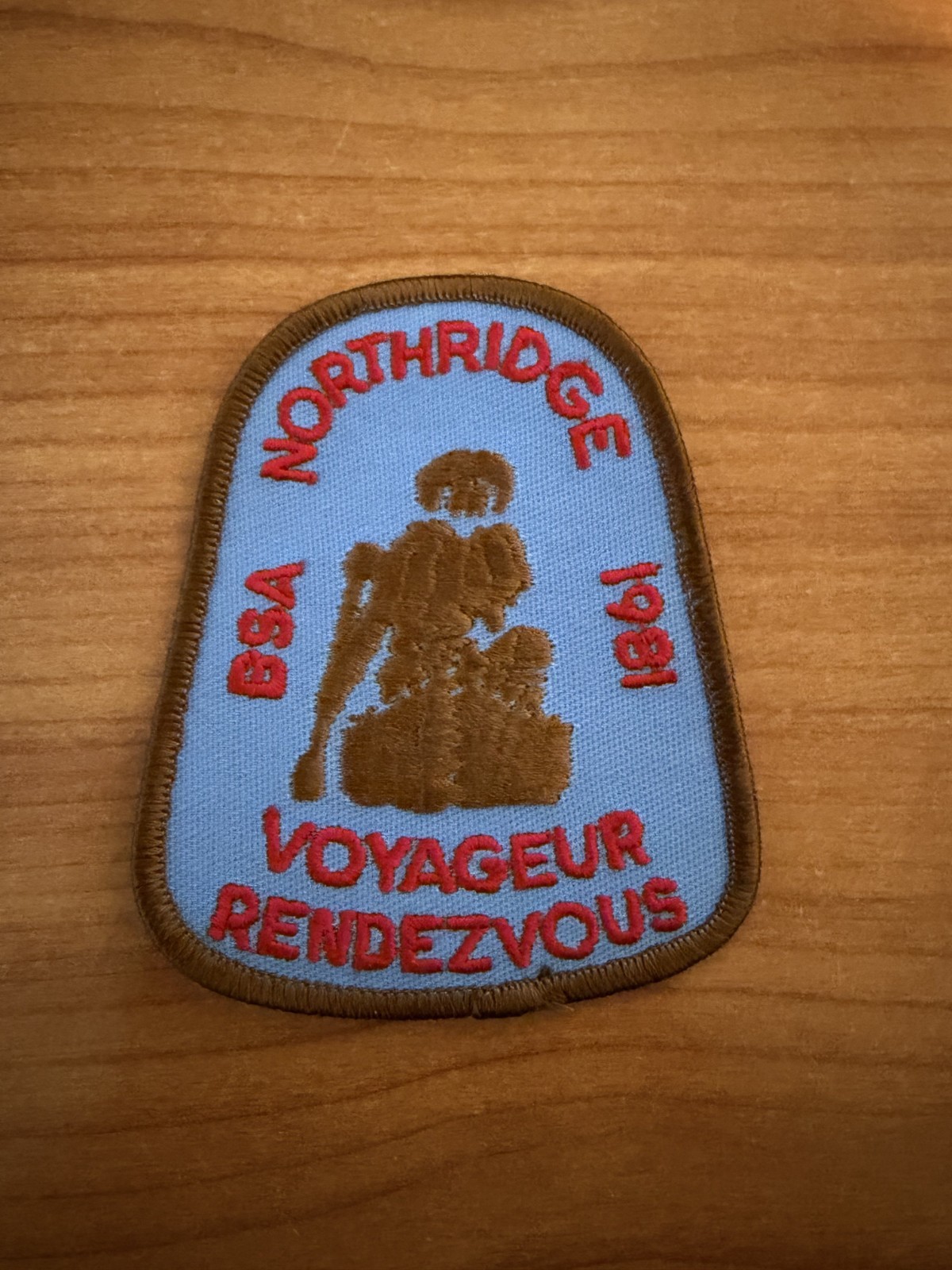 Vintage BSA 1981 Northridge Michigan Voyageur Rendezvous Patch