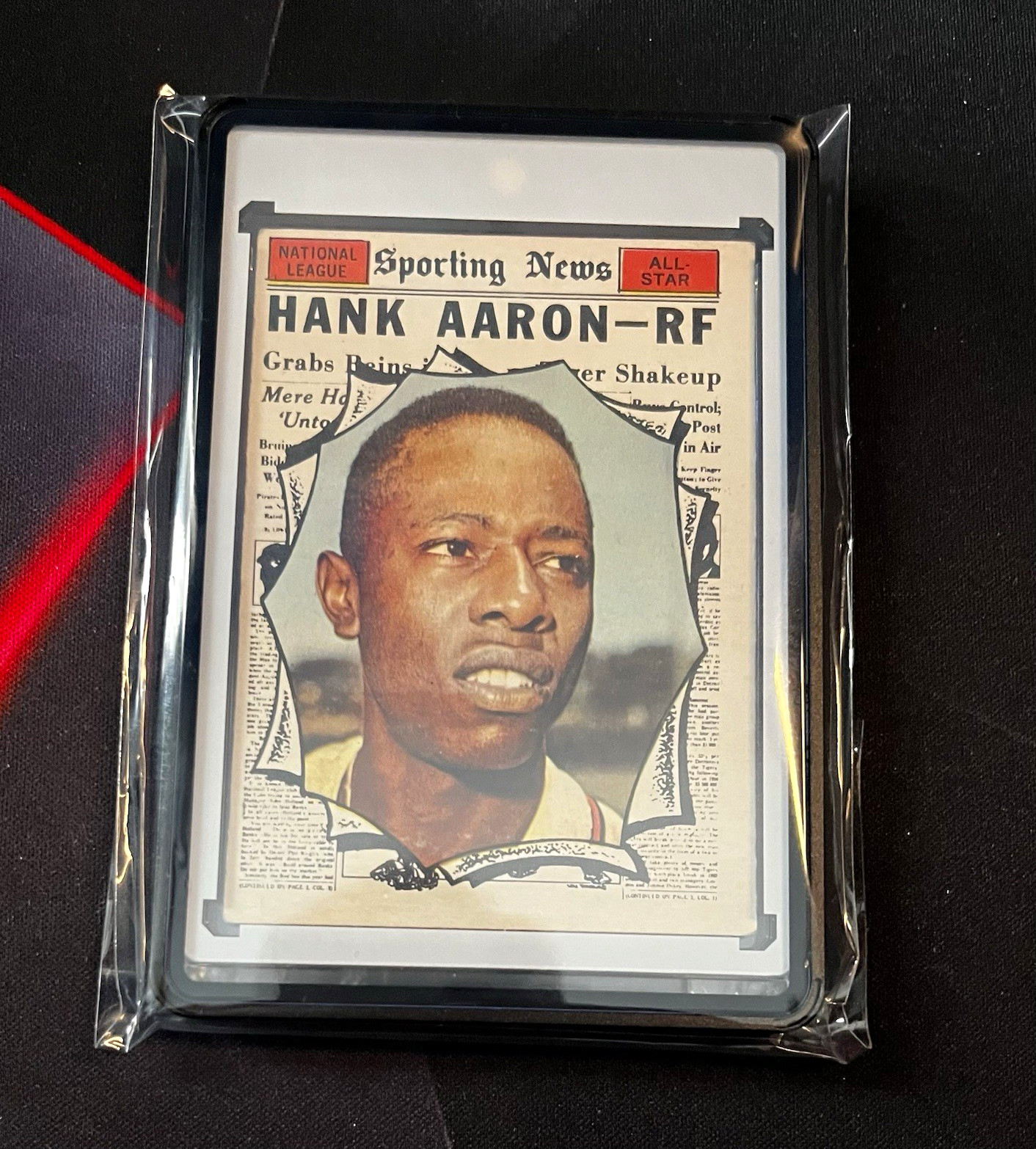 Topps 1961 Topps Hank Aaron High # All-Star #577 Milwaukee Braves NL