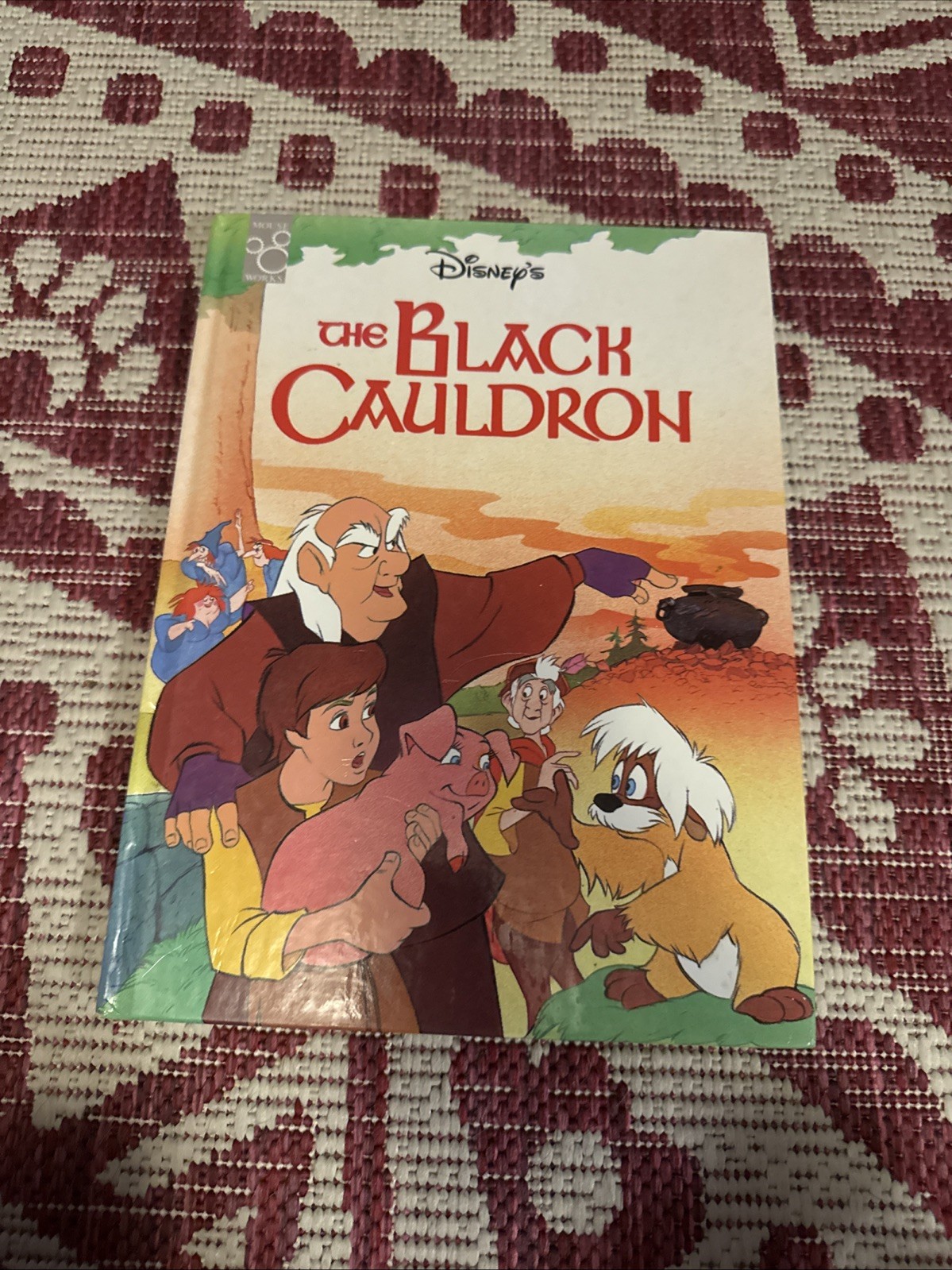 Vintage 1994 Disney’s The Black Cauldron Hardcover, Disney Classics Series