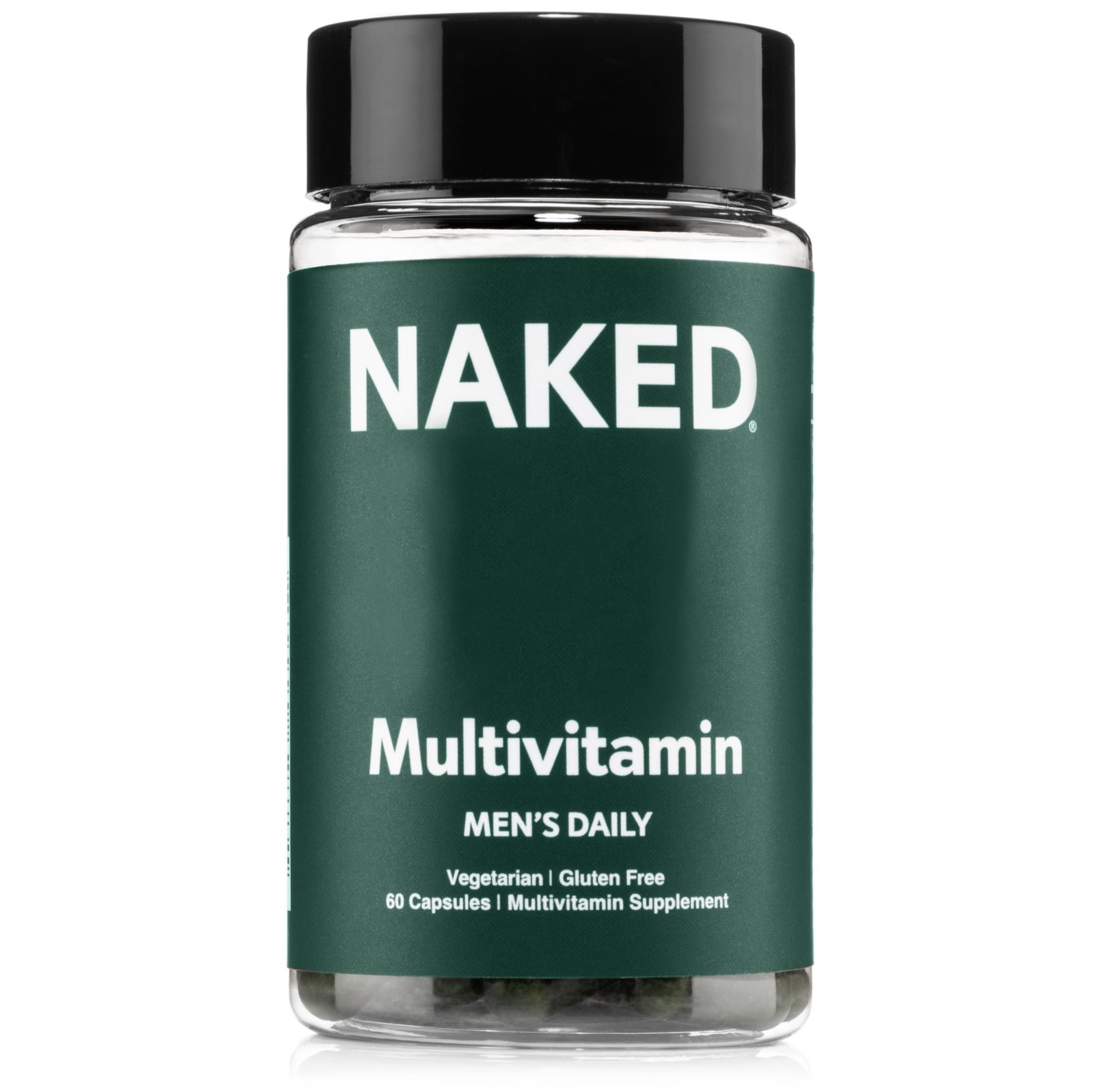 NAKED Men’s Multi – Daily Multivitamin for Men – 60 Count (Pack of 1), Green NAKED Men’s Multi – Daily Multivitamin for Men – 60 Count (Pack of 1), Green