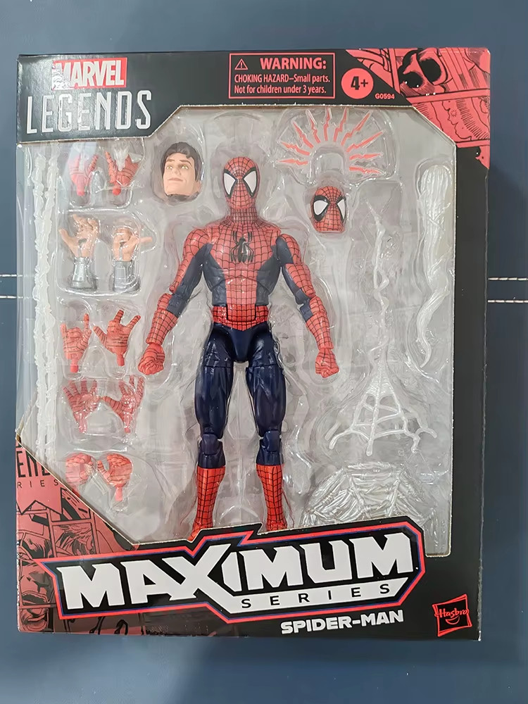 Marvel Legends Spider-Man Maximum Series w/Spider Web 5.5