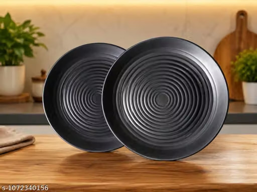 Premium Black Melamine Square Snack Plates Wave Textured Side Plates Premium Black Melamine Square Snack Plates Wave Textured Side Plates