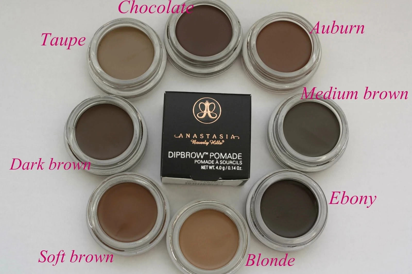Anastasia Beverly Hills Dip Brow Pomade  Pick shade W/free #12 Brush Authentic