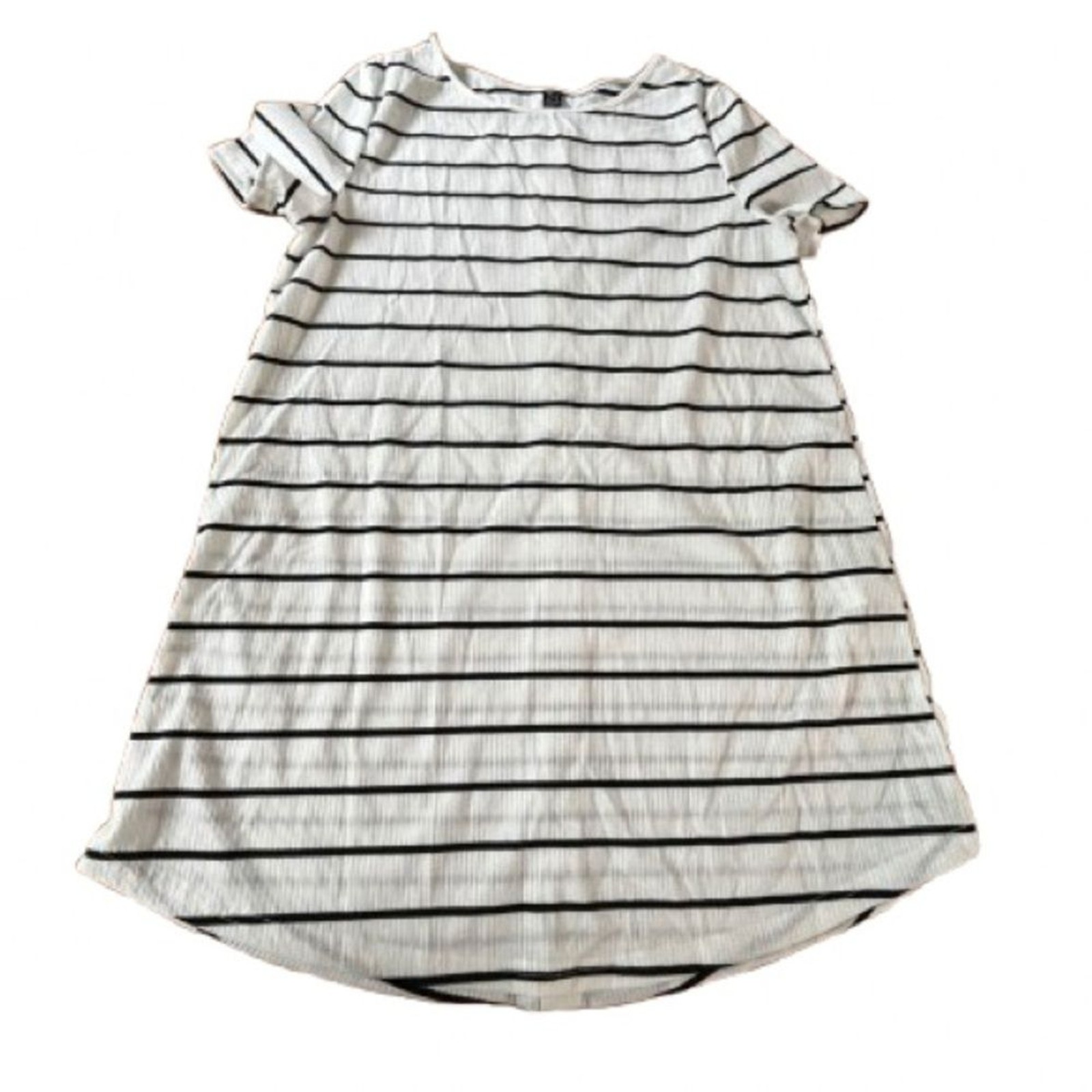 SHEIN Black and White Striped Dress - Size XL SHEIN Black and White Striped Dress - Size XL