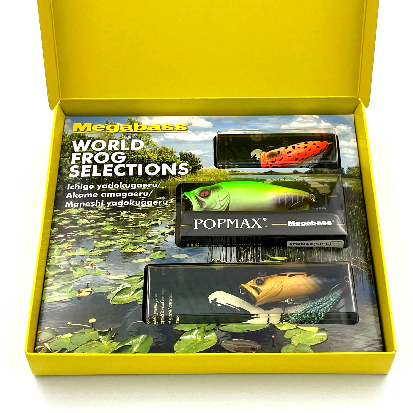 Megabass WORLD FROG SELECTIONS 2026 POPX POPMAX Baby POPX 3pc Set New JDM