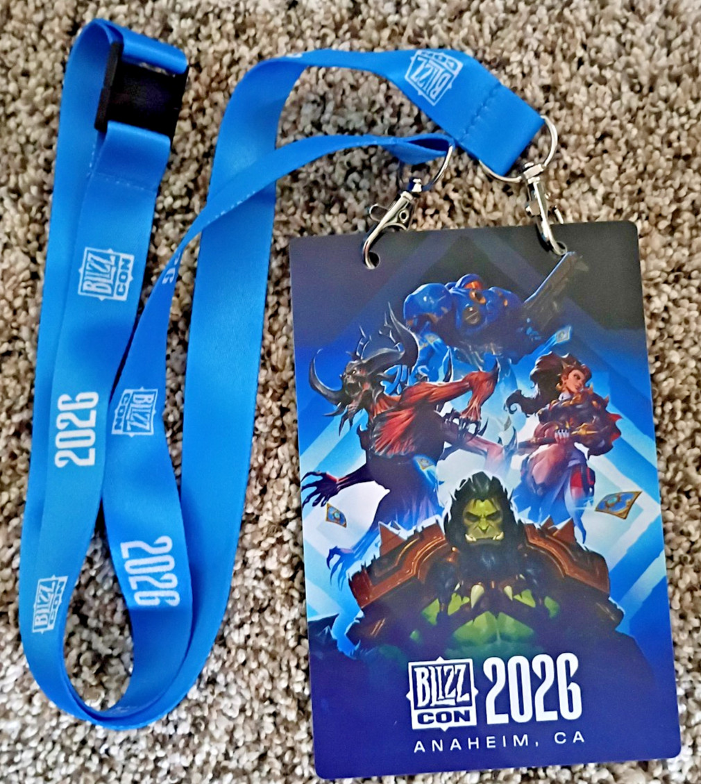 Blizzcon 2026 Pass w/Lanyard Blizzcon 2026 Pass w/Lanyard