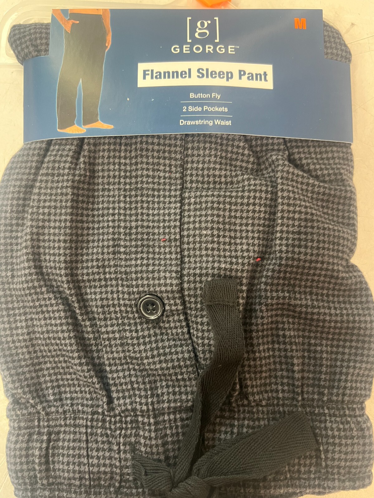 George Men\'s Comfy Plaid Checker Flannel Sleeping Pants Loungers CHOOSE PATTERN