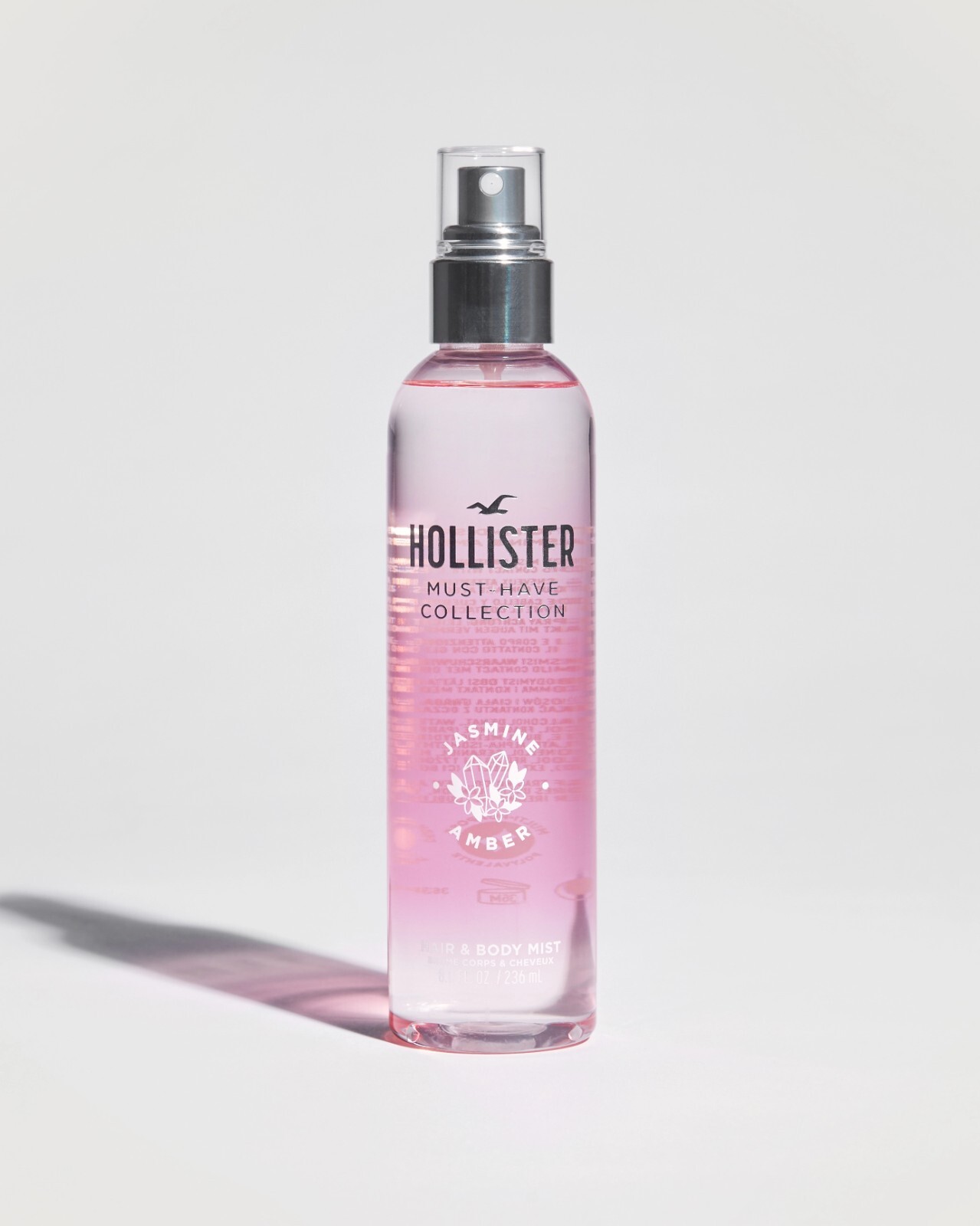 Hollister Must-Have Collection Jasmine + Amber Body Mist Women\'s 8 fl oz, 236 ml