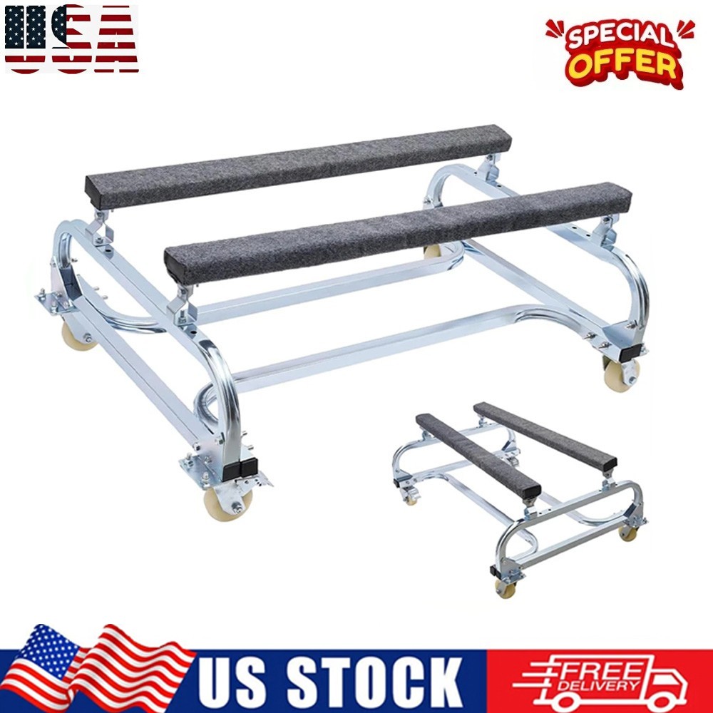 🔥1300lbs Adjustable Watercraft PWC Dolly Boat Jet Ski Dolly Stand Storage Cart