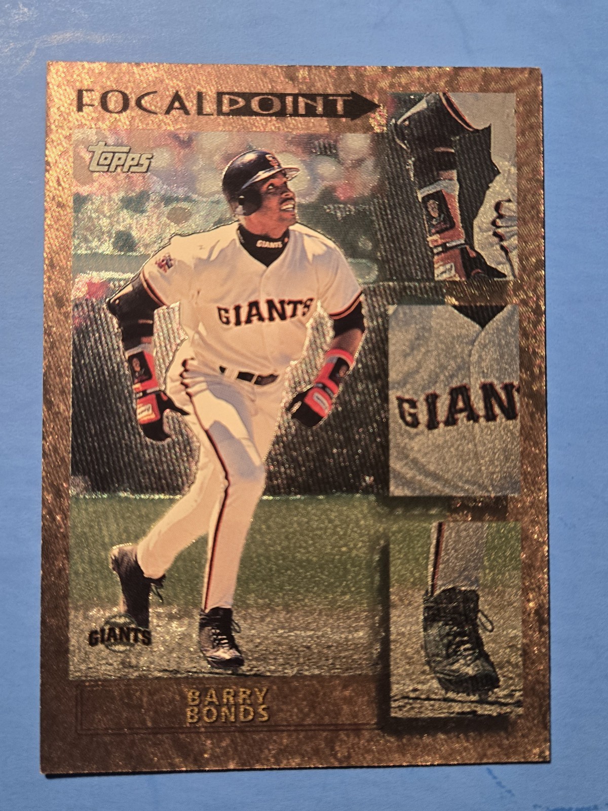 1998 Topps - Focal Point Barry Bonds #FP8 (NM/MT) 1998 Topps - Focal Point Barry Bonds #FP8 (NM/MT)