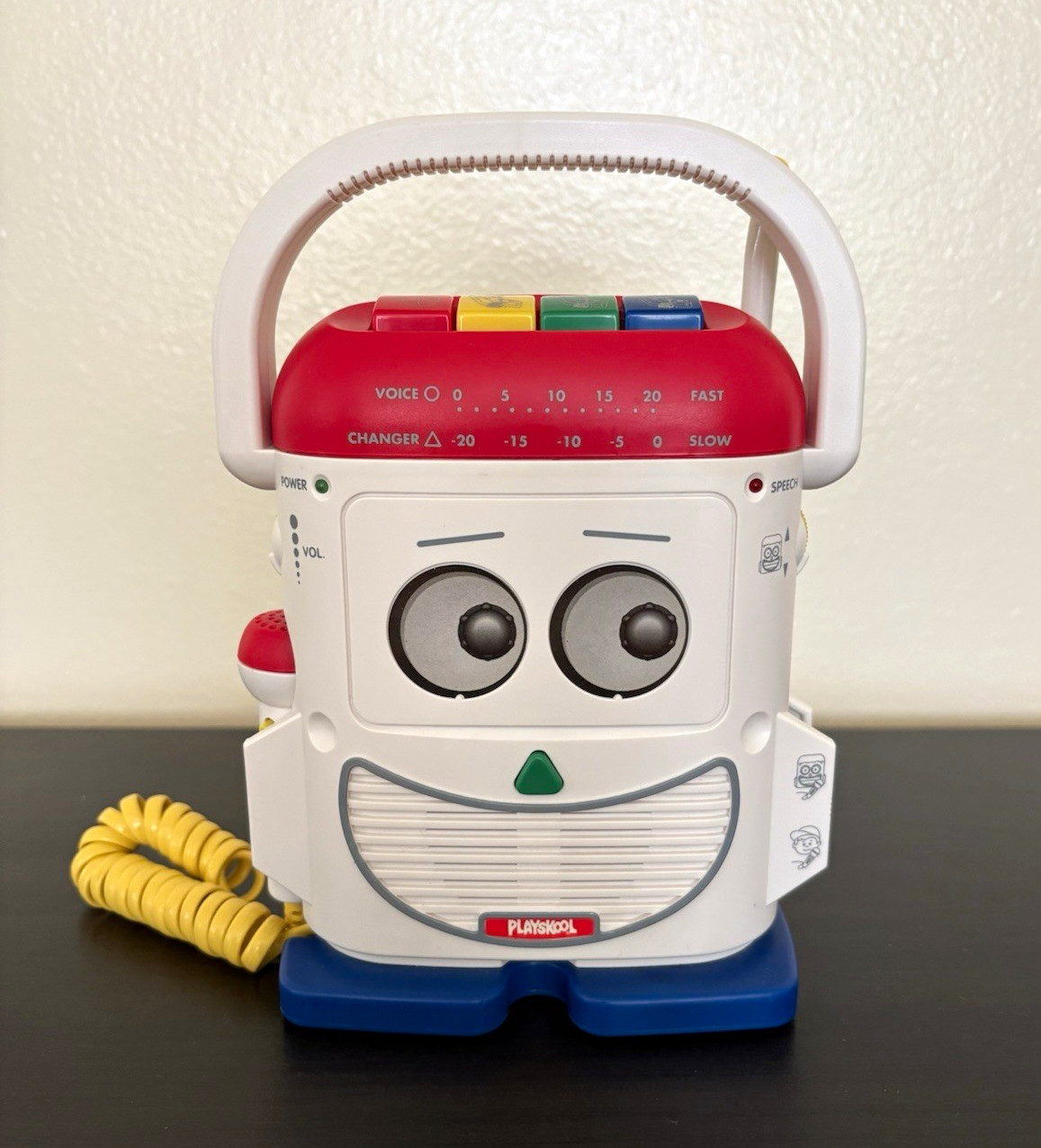 RARE 1999 Toy Story Playskool Talking Microphone Voice Changer Electronic TS-368 RARE 1999 Toy Story Playskool Talking Microphone Voice Changer Electronic TS-368