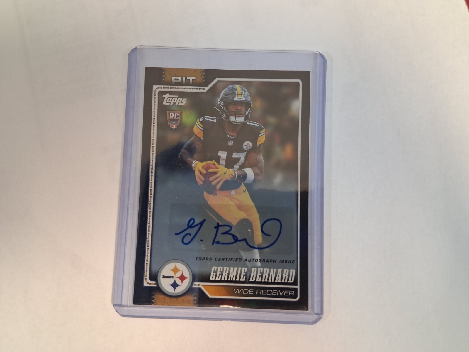2026 Topps Germie Bernard Black 2/10 ROOKIE AUTO NM MAKE AN OFFER