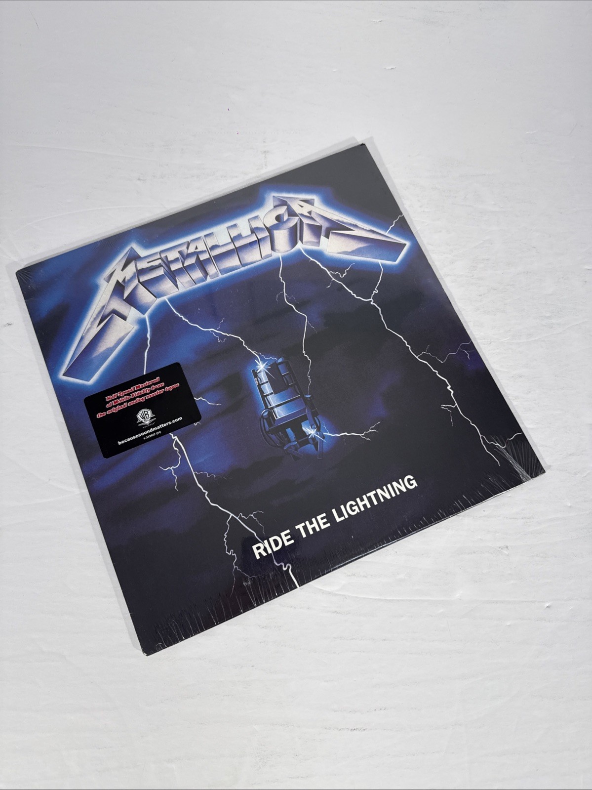 METALLICA Ride the Lightning (Record, 2008) High Speed Mastered Brand New METALLICA Ride the Lightning (Record, 2008) High Speed Mastered Brand New