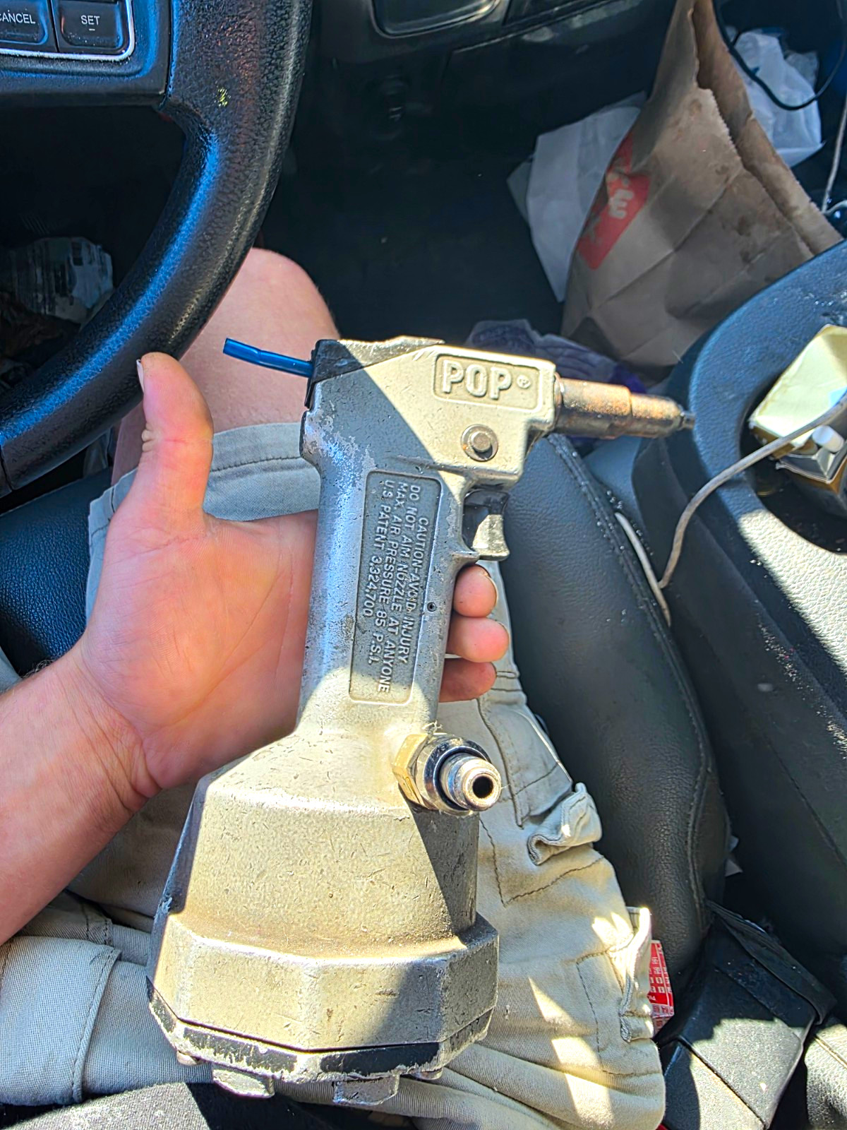 POP PRG510A Pneumatic Rivet Gun Air Riveter Tool MPN PRG510A POP PRG510A Pneumatic Rivet Gun Air Riveter Tool MPN PRG510A
