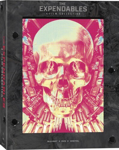 The Expendables: 4-Film Collection (Blu-ray +DVD) NEW 