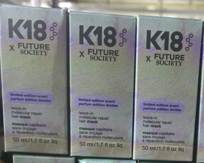 K18 x Future Society Leave-In Molecular Repair Hair Mask 1.7 Oz Lot Of 3 K18 x Future Society Leave-In Molecular Repair Hair Mask 1.7 Oz Lot Of 3