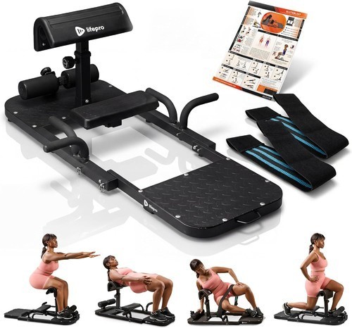 Lifepro Gluteblast Hip Thrust Machine - Black(OpenBox)