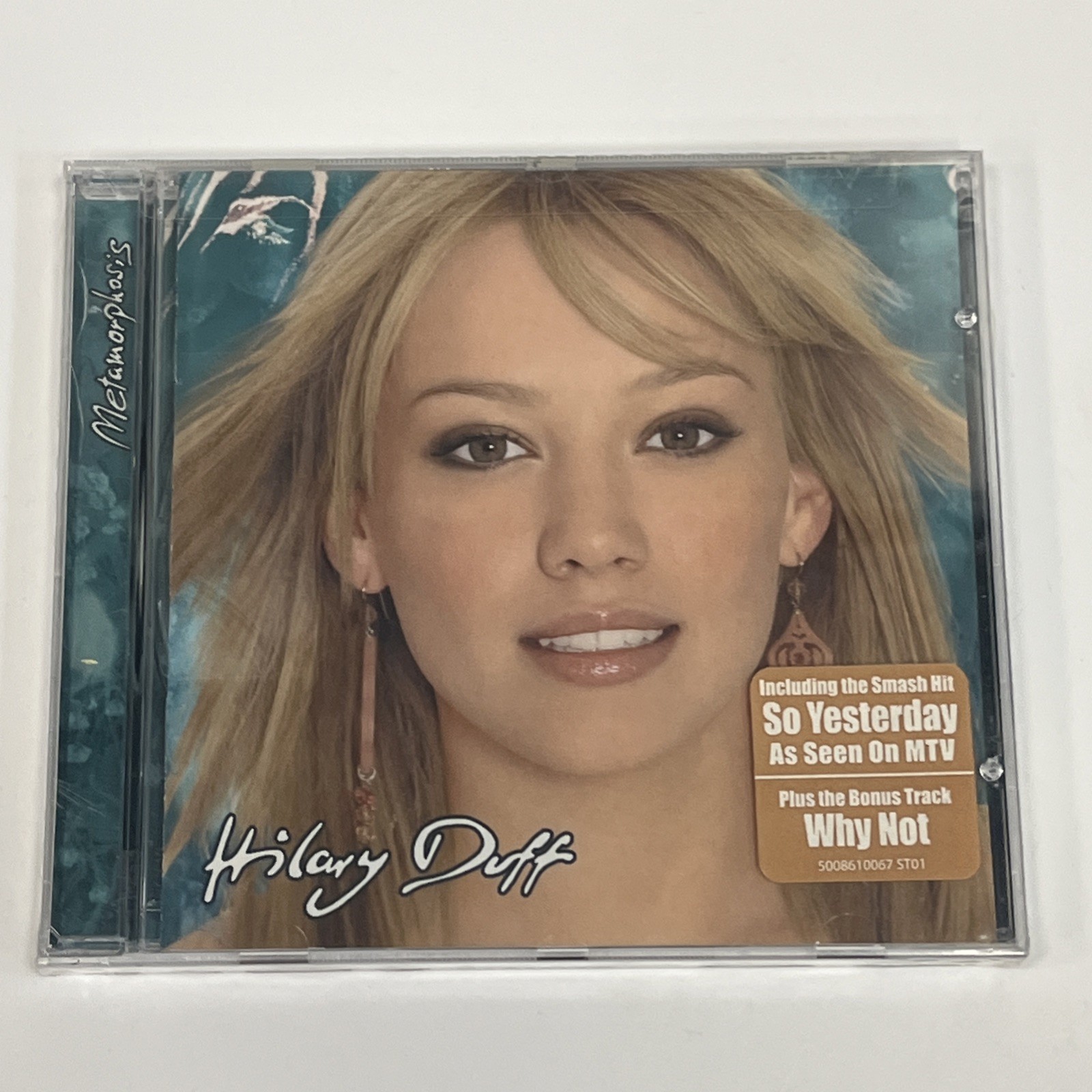 Hilary Duff Metamorphosis CD Enhanced Bonus Song Why Not 2003 Hype Sealed NEW