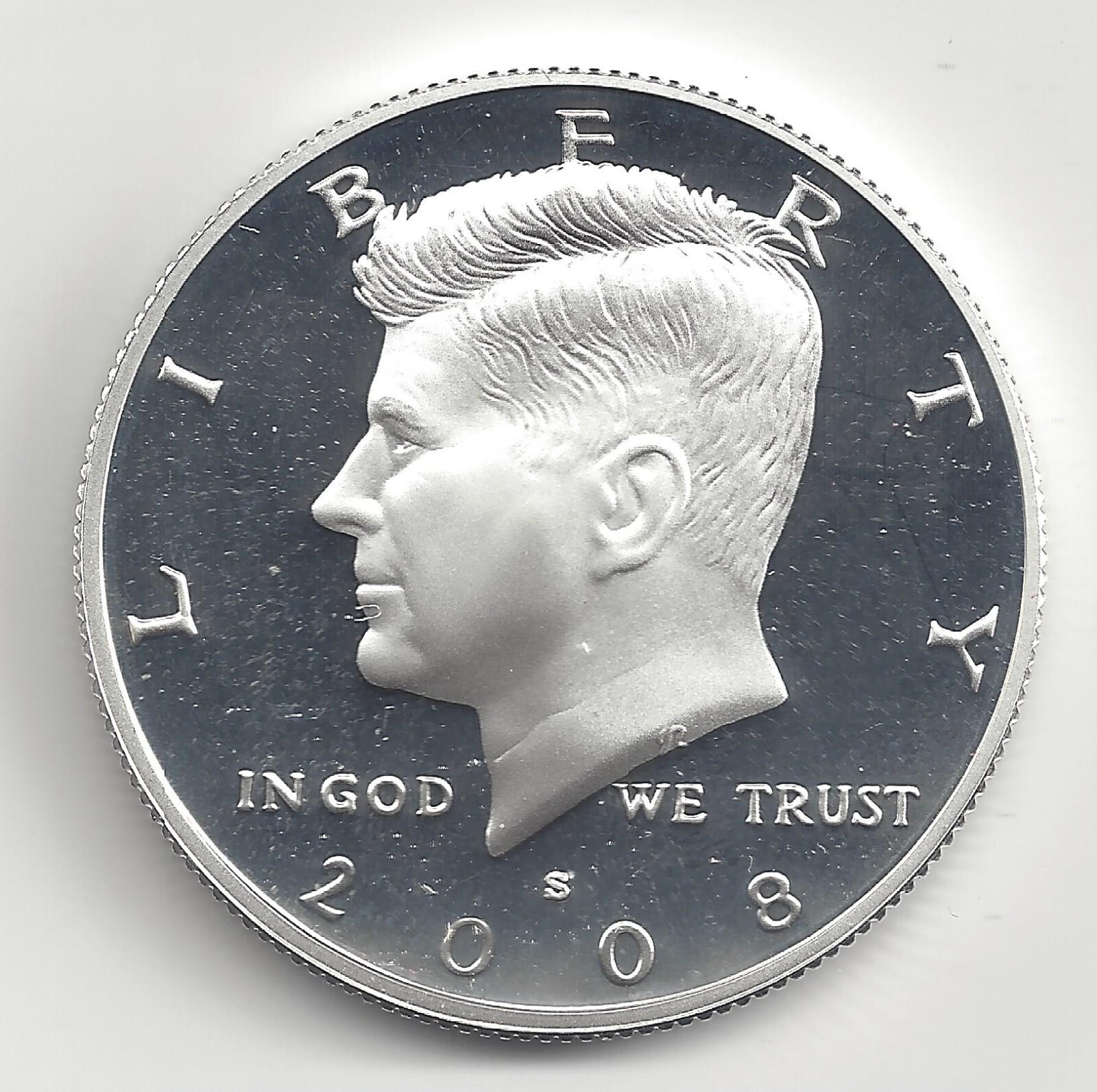 2008-S SILVER PROOF KENNEDY HALF 2008-S SILVER PROOF KENNEDY HALF