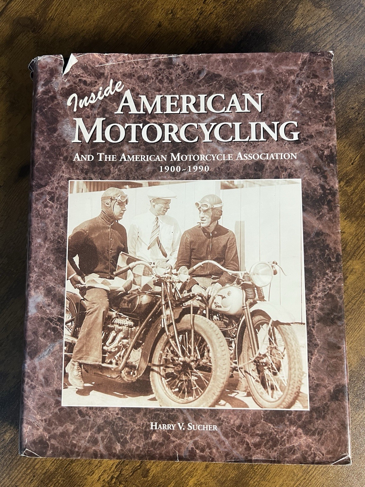 Inside American Motorcycling AMA 1900-1990 Harry V Sucher Hardcover Motorcycle
