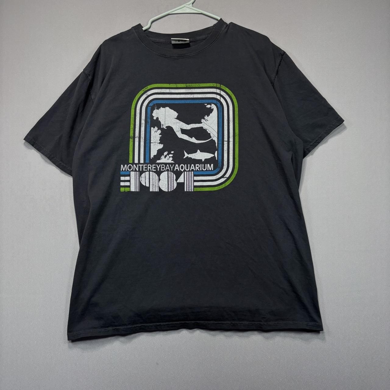 Vintage Monterey Bay Aquarium 1984 Graphic T-Shirt Large