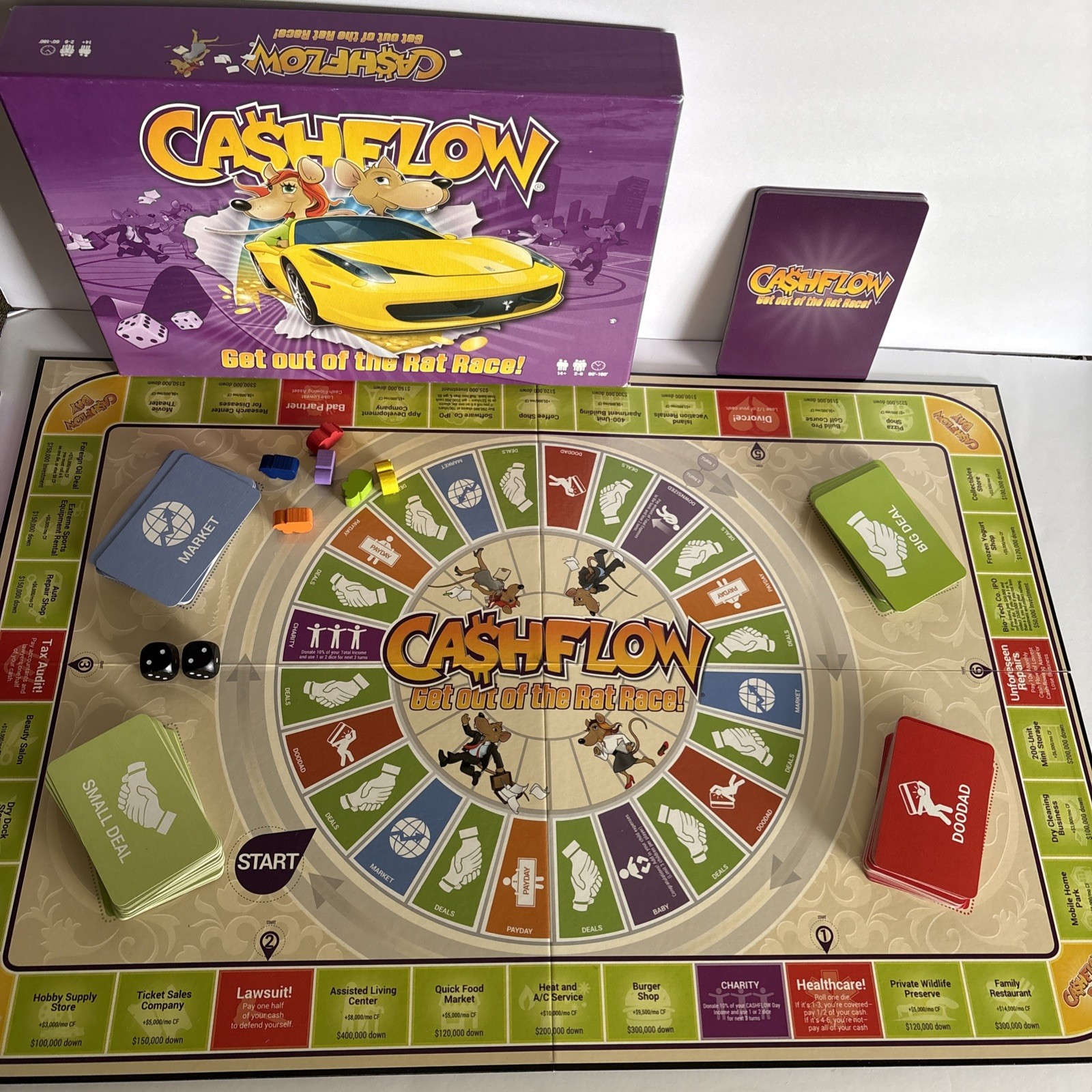 Cashflow for Kids Game Ca$hflow Rich Dad Poor Dad Used, excellent condition