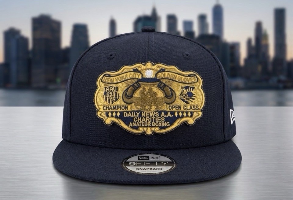 New York City Golden Gloves Boxing champion patch belt style 