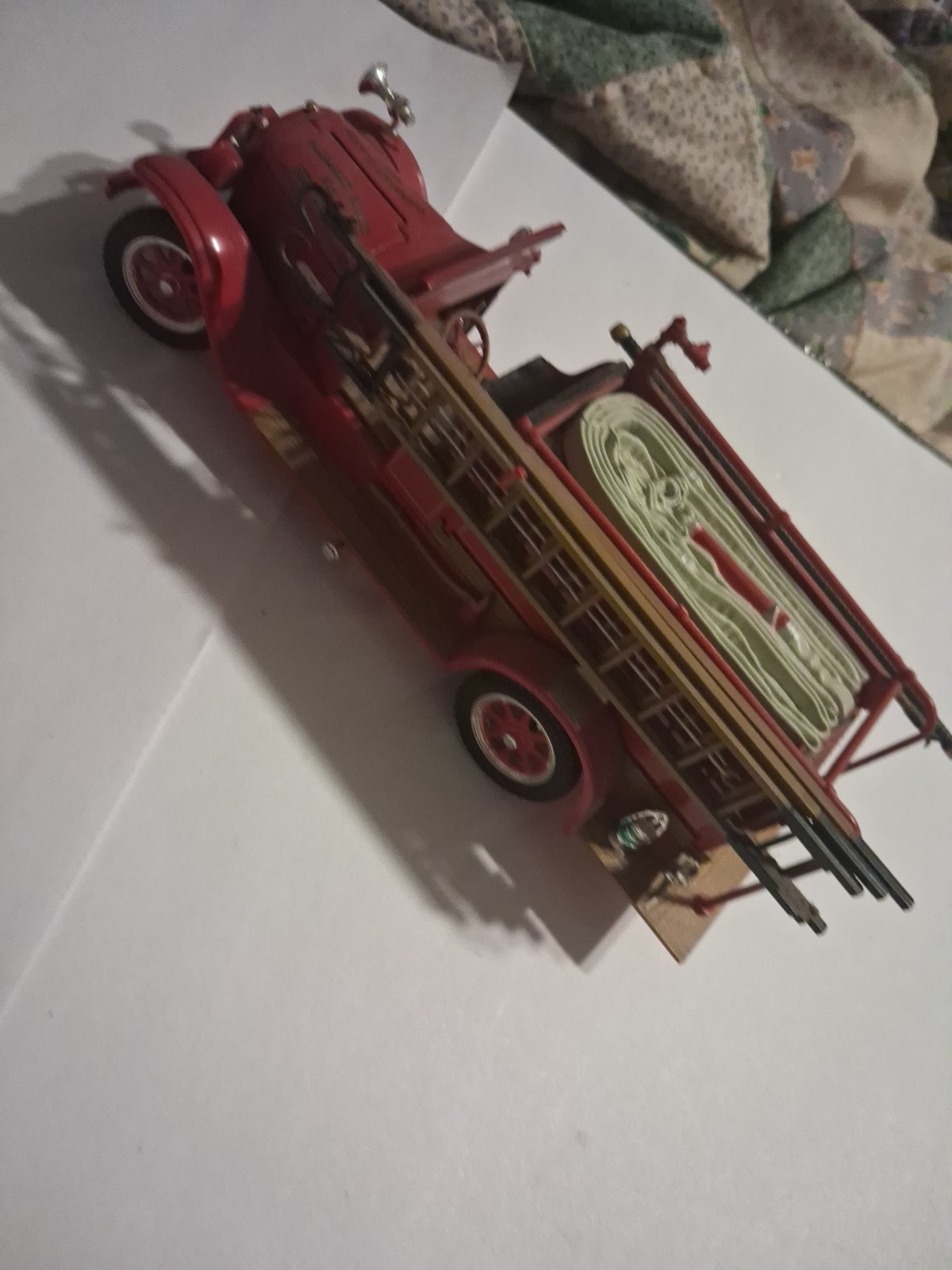 Pleasant Plains Vol fire Dept Engine Firetruck 1928 Die Cast Metal Pleasant Plains Vol fire Dept Engine Firetruck 1928 Die Cast Metal