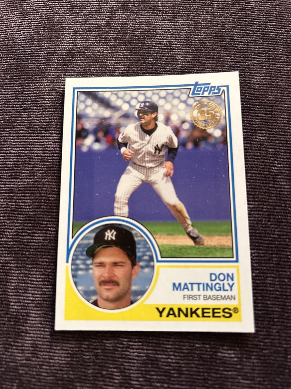 2018 Topps New Era 1983 Design Don Mattingly #T83-13 2018 Topps New Era 1983 Design Don Mattingly #T83-13