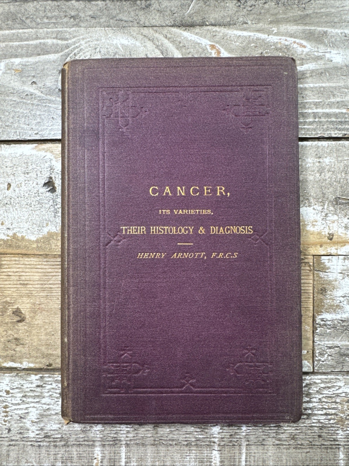 1872 Antique Medical Book \ 1872 Antique Medical Book \