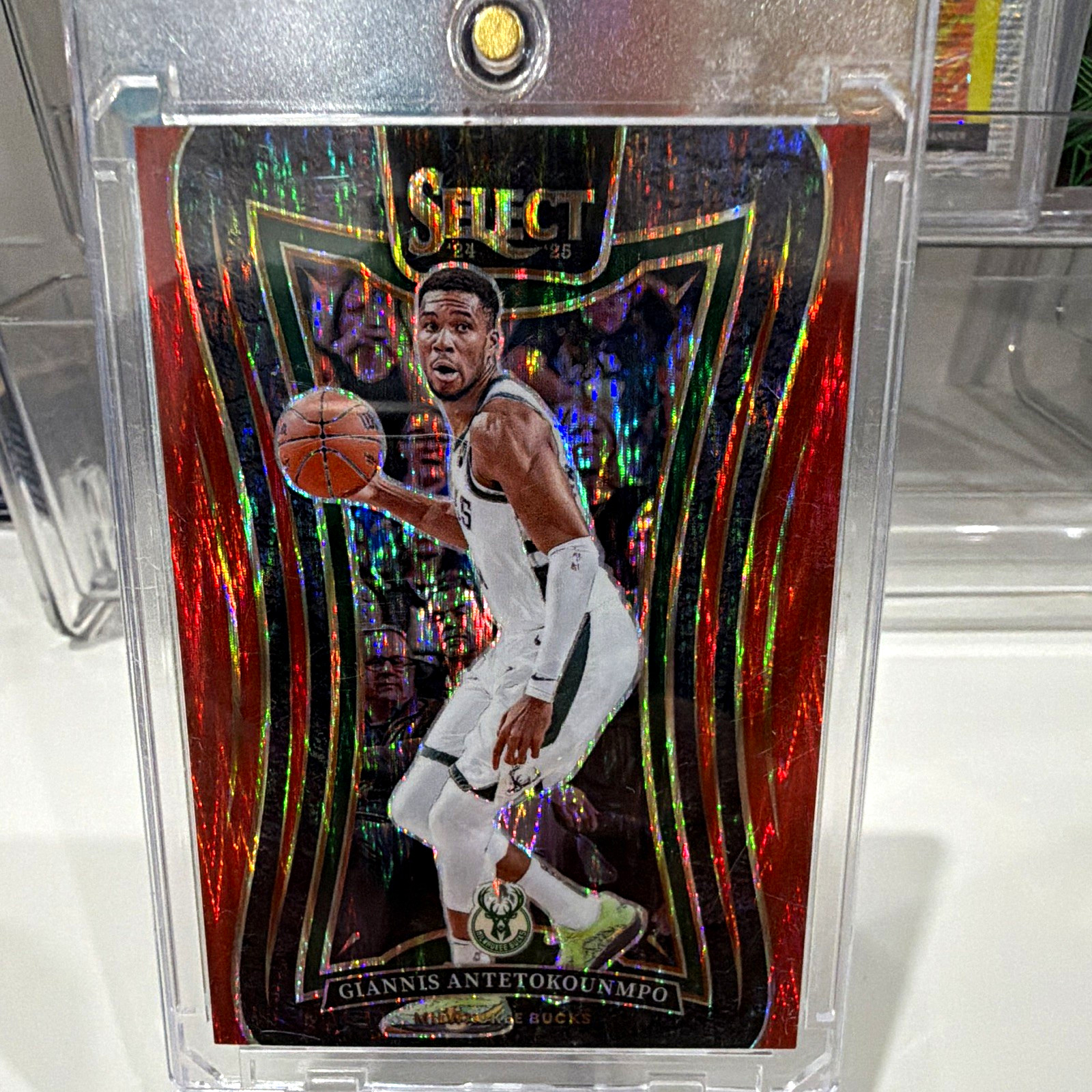 Panini Select 2024-25 Giannis Antetokounmpo #326 Mezzanine Prizm 235/299