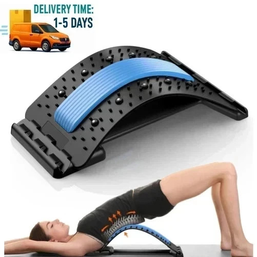 Multi-Level Back Stretcher for Lower Back Pain Relief – Ergonomic Spinal Multi-Level Back Stretcher for Lower Back Pain Relief – Ergonomic Spinal