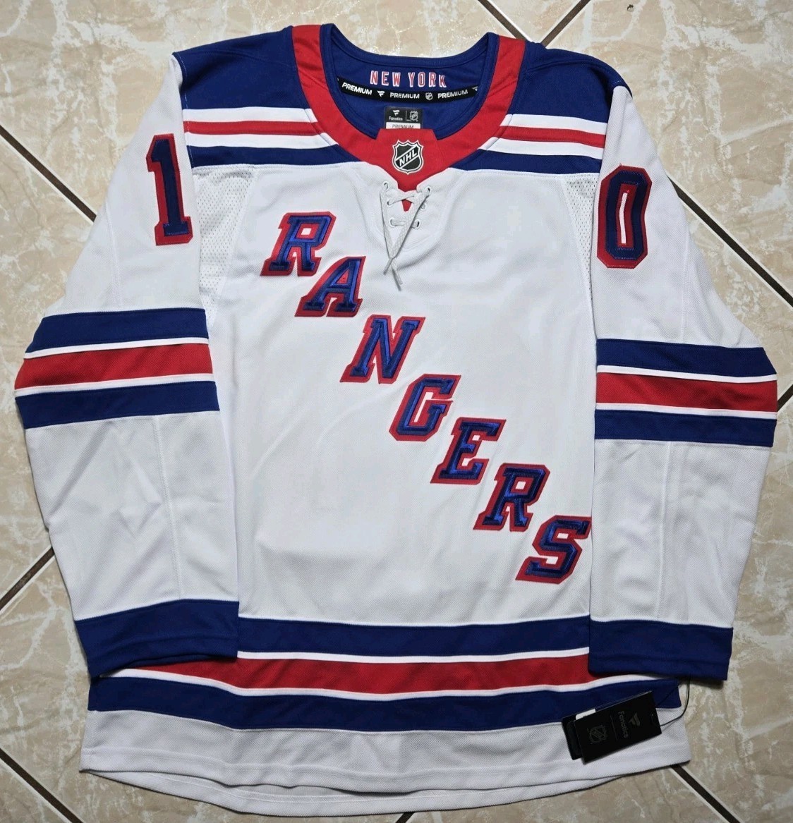 NWT Artemi Panarin New York Rangers Fanatics Premium Home Jersey Sz 50 M $229