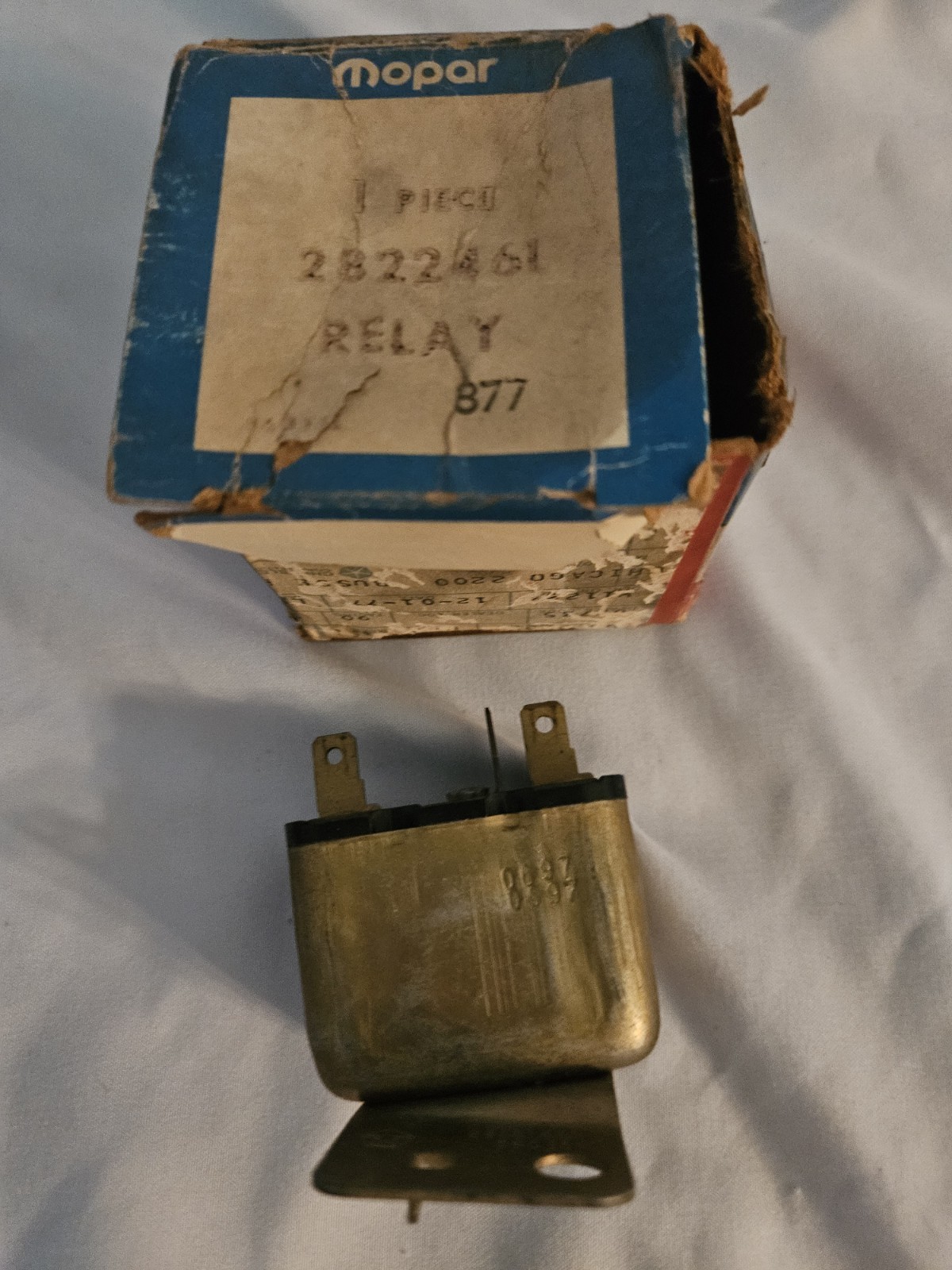 Mopar NOS/New Take Off Horn Relay, 64-70 A Body And 64-69 B Body Mopar NOS/New Take Off Horn Relay, 64-70 A Body And 64-69 B Body