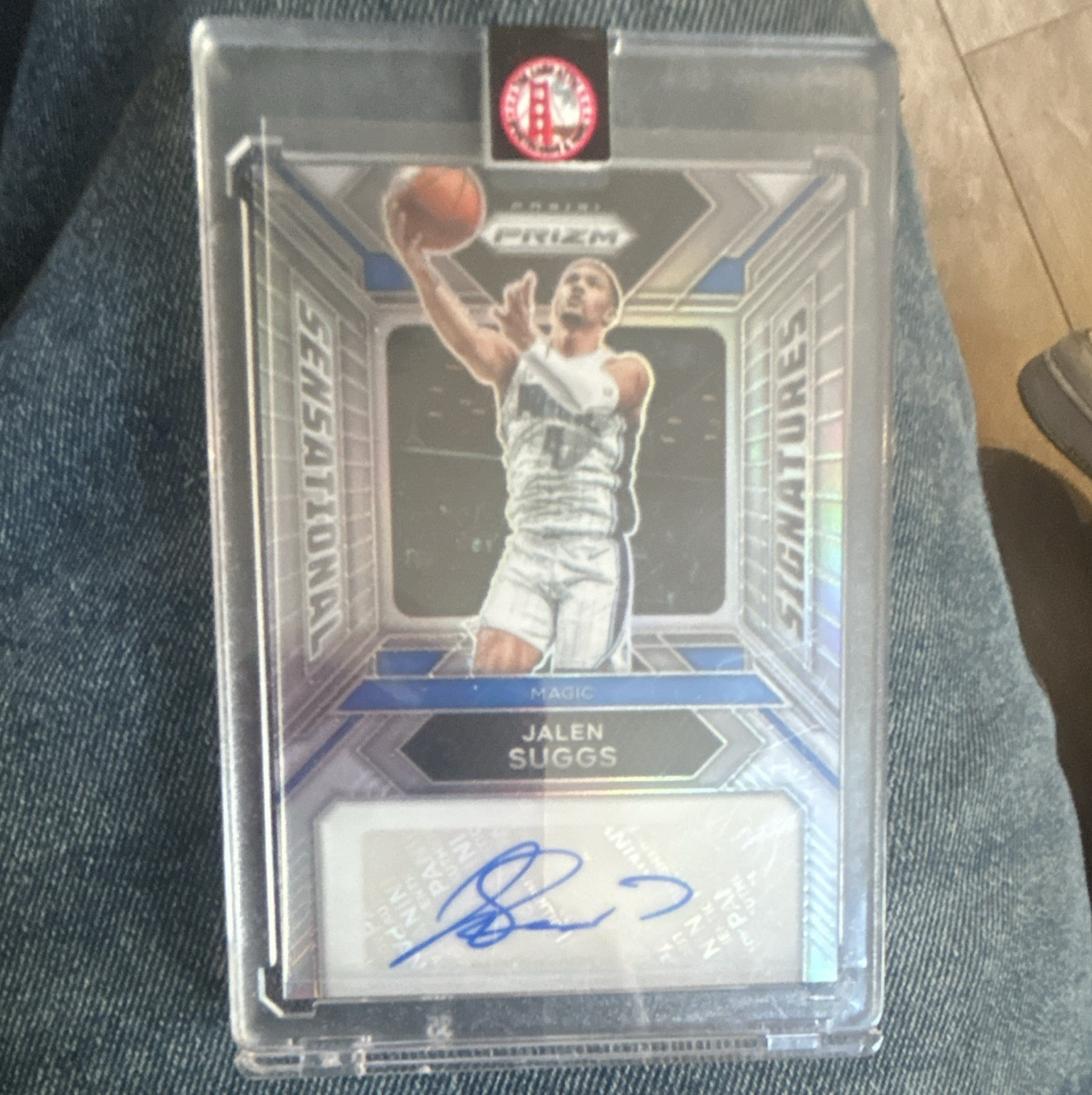 Panini 2023-24 Prizm Jalen Suggs Sensational Signatures #SS-JL Auto Magic