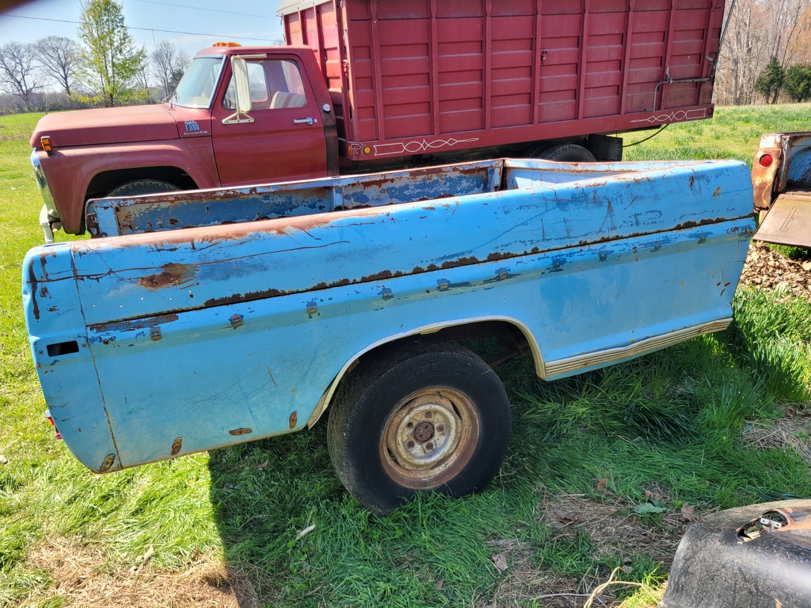 Ford F100 Truck Bed 8ft - Fits 1967-72