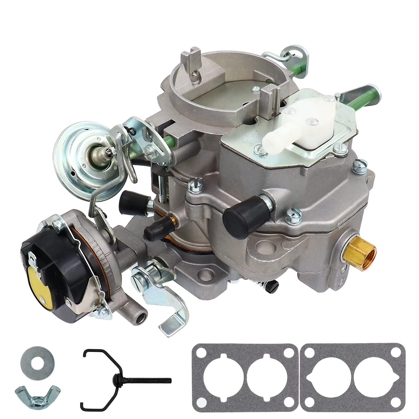 NENKUTEN 2 Barrel Carburetor for Jeep CJ7 CJ5 Wagoneer 1983-1988 4.2L Automatic NENKUTEN 2 Barrel Carburetor for Jeep CJ7 CJ5 Wagoneer 1983-1988 4.2L Automatic