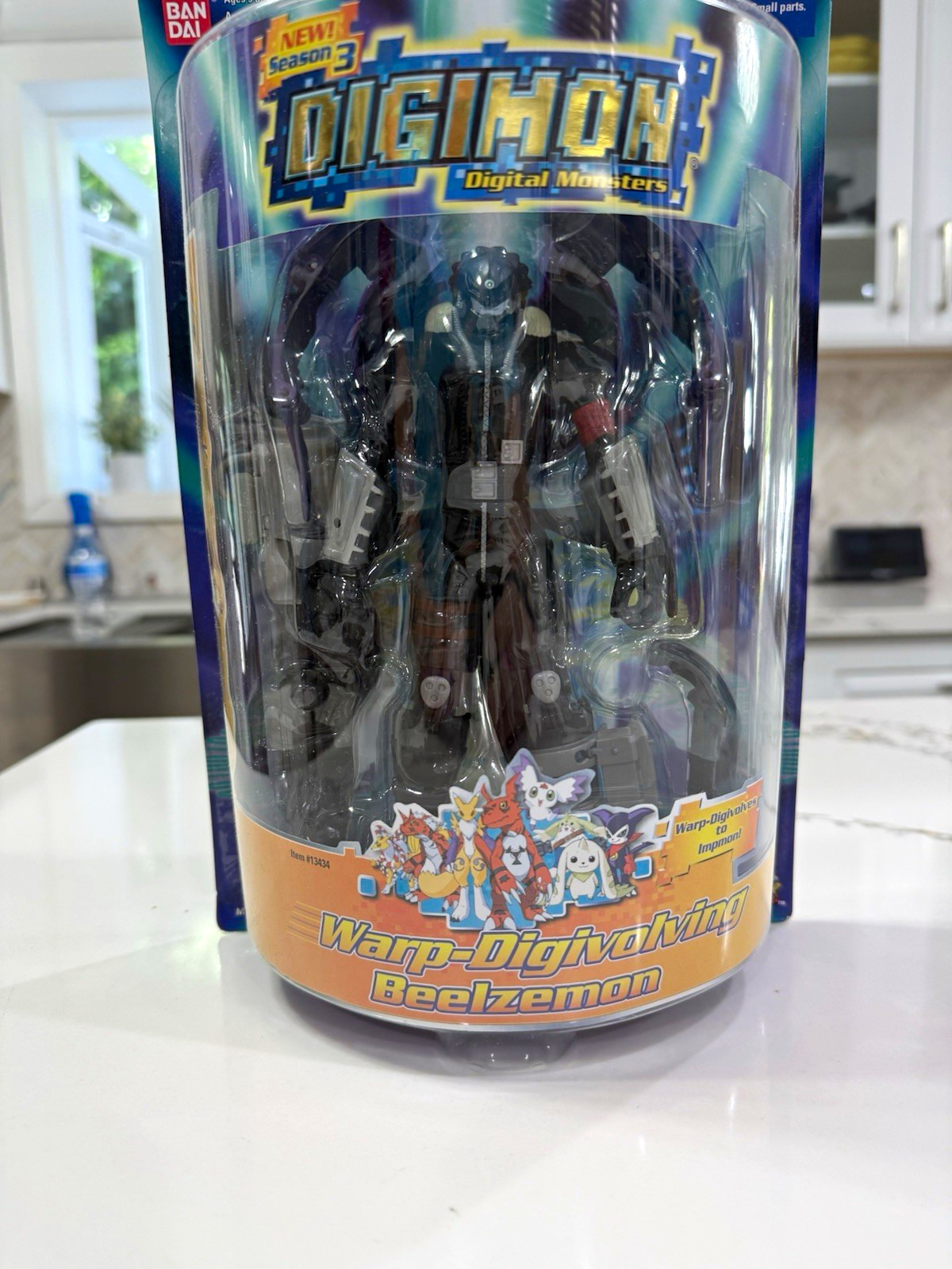Bandai Digimon Season 3 Beelzemon Warp-Digivolving Figure Boxed