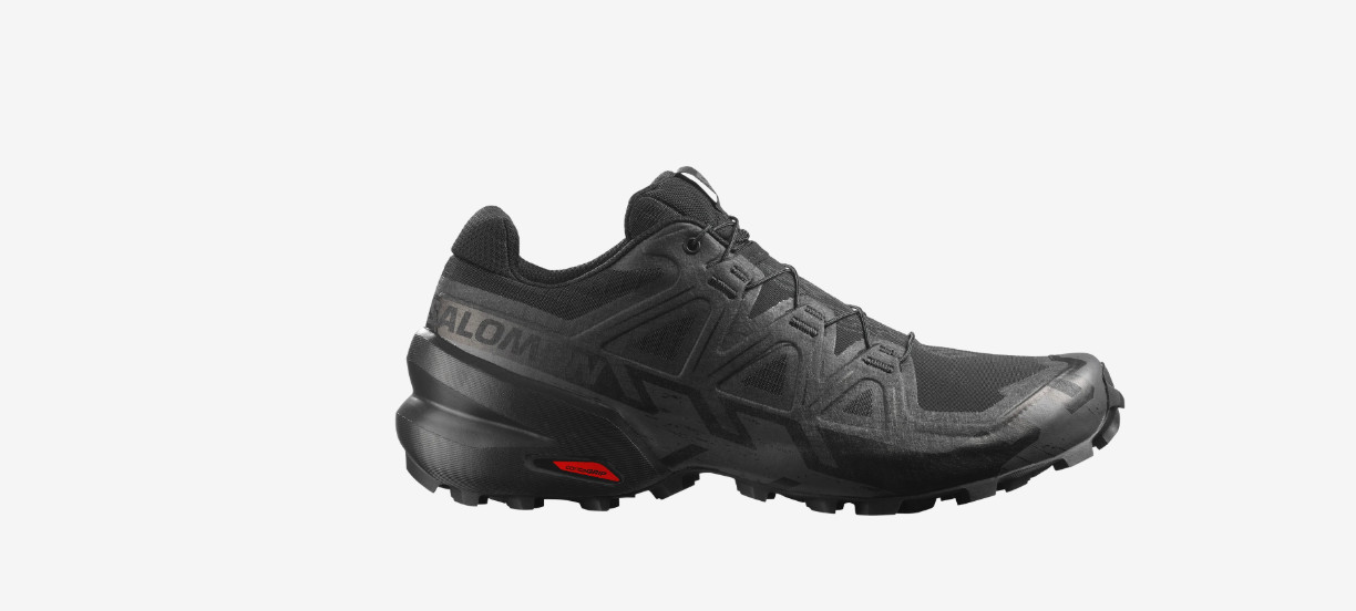 Salomon SPEEDCROSS 6 Men's Trail Running Shoes Authentic Brand New - Black Salomon SPEEDCROSS 6 Men's Trail Running Shoes Authentic Brand New - Black
