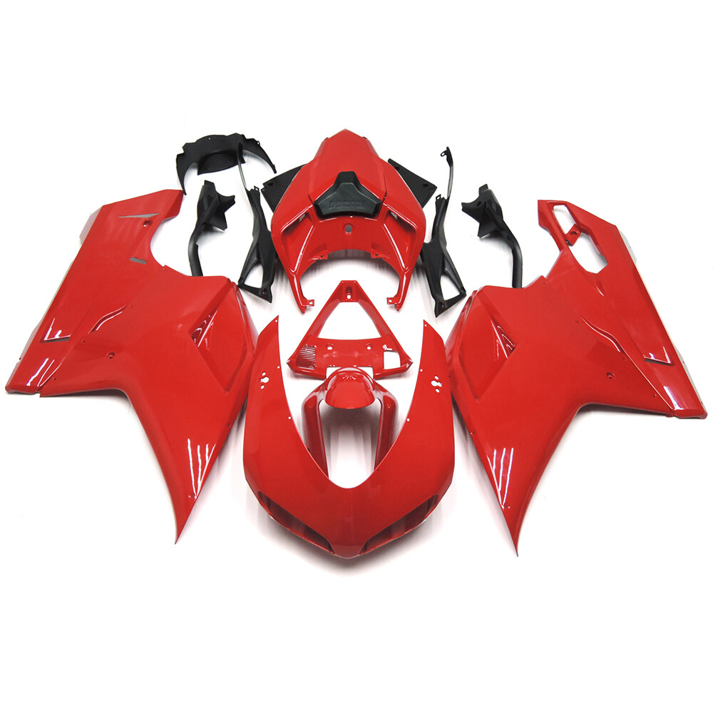 ABS Injection Full Bodywork Fairing Kit For Ducati 1098 848 1198 2007-2012 ABS